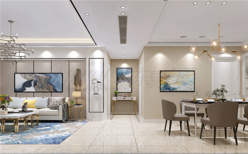 东易力天装饰东航现代简约