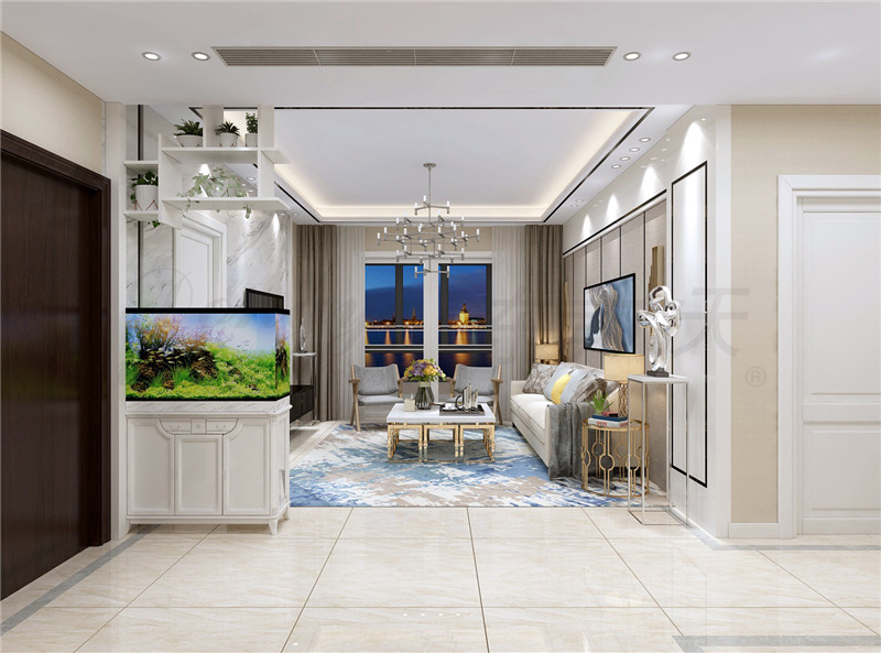 东易力天装饰东航现代简约