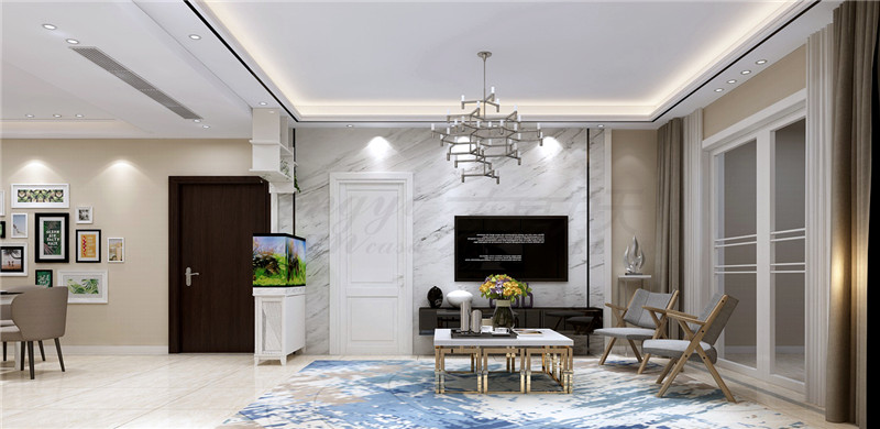 东易力天装饰东航现代简约