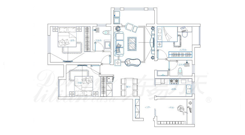 东易力天装饰简欧