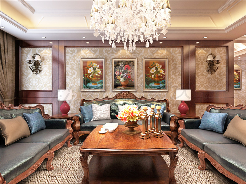 郑州别墅装修美式