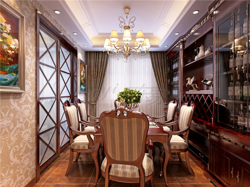 郑州别墅装修美式