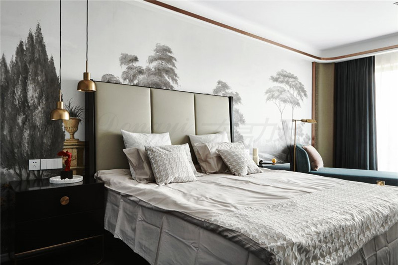 郑州装修公司港式新古典混搭大三室案例，轻奢生活，宜室家