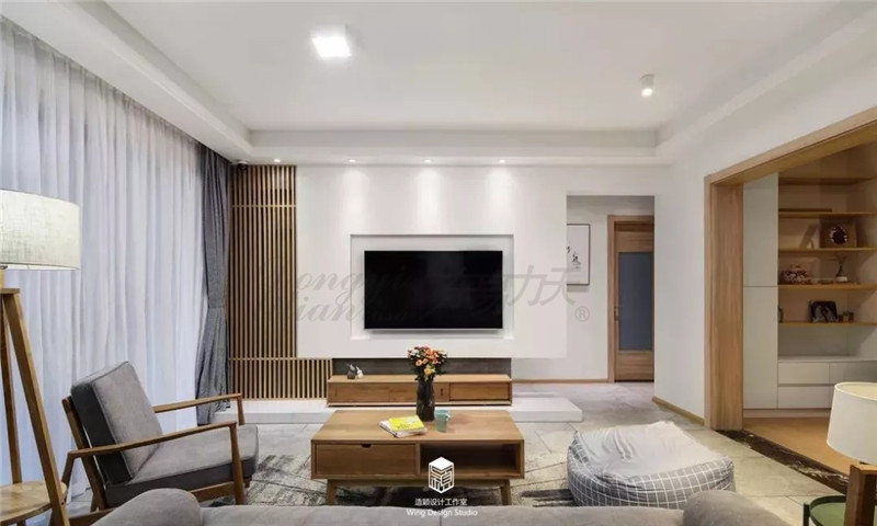 【风尚设计】郑州装修公司电视背景墙造个洞 邻家的装修设计逆天了