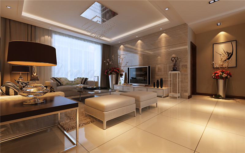 郑州家装公司永威经典案例|126平现代简约风·秋色、秋韵、秋日物语