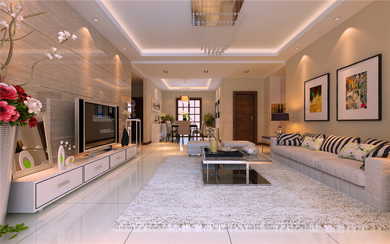 郑州家装公司永威经典案例|126平现代简约风·秋色、秋韵、秋日物语