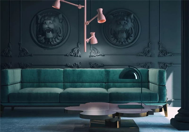 郑州别墅装修原来打死不敢用的绿色,邻居家装出来竟这么好看 郑州别墅装修原来打死不敢用的绿色,邻居家装出来竟这么好看