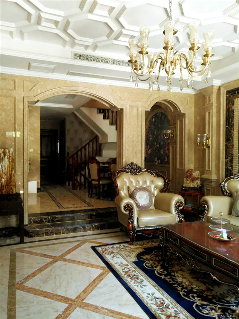 郑州别墅装修专家，400平欧式新古典奢尚豪宅，彰显尊贵品质生活