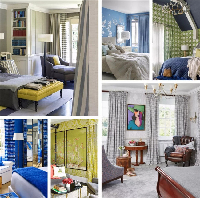 郑州家装公司卧室窗帘配色案例，攻略都市时尚风潮