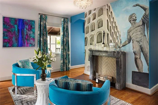 郑州家装公司卧室窗帘配色案例，攻略都市时尚风潮