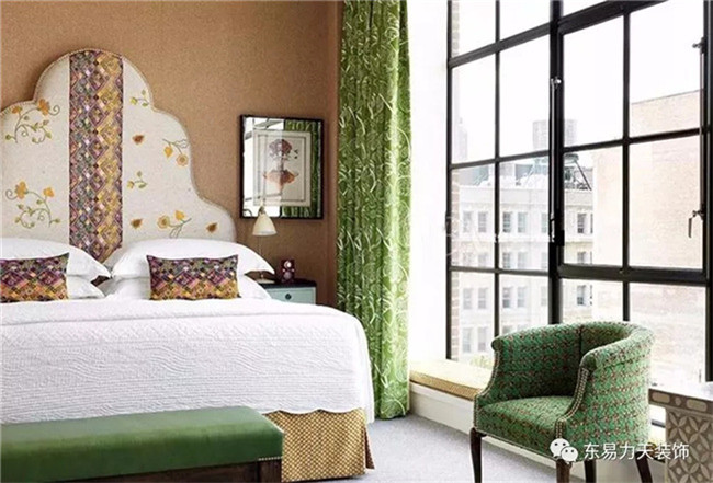 郑州家装公司卧室窗帘配色案例，攻略都市时尚风潮