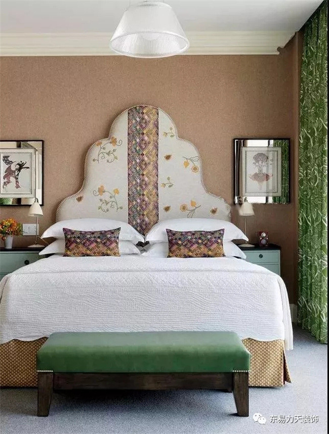 郑州家装公司卧室窗帘配色案例，攻略都市时尚风潮