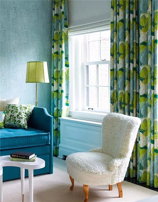 郑州家装公司卧室窗帘配色案例，攻略都市时尚风潮