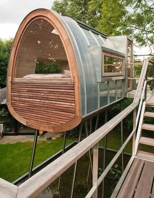 河南东易力天装饰，别墅豪宅设计施工 会开花呼吸的童话树屋