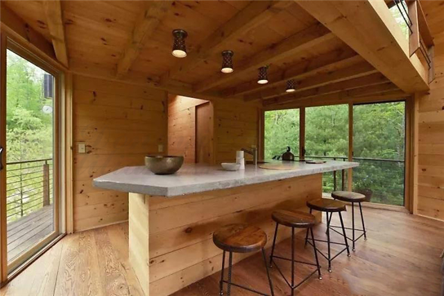 河南东易力天装饰，别墅豪宅设计施工 会开花呼吸的童话树屋