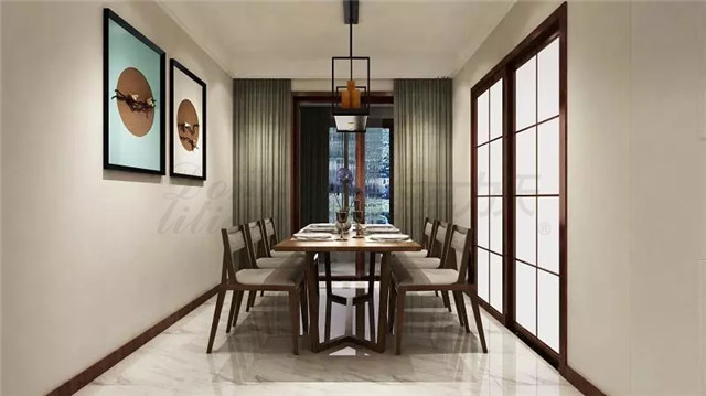 东易力天装饰150平*美新中式，无需追随，一直经典