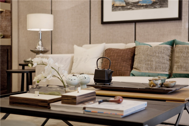 郑州别墅装修新中式新色彩，清雅东方居所