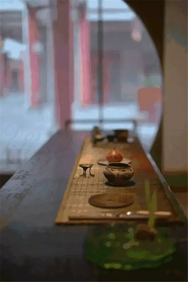 美的让外国人看呆的中式茶装修，东易力天装饰*美中式茶室分享