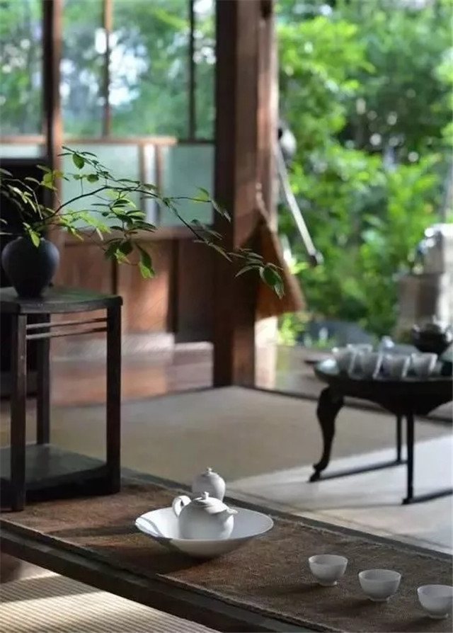 美的让外国人看呆的中式茶装修，东易力天装饰*美中式茶室分享