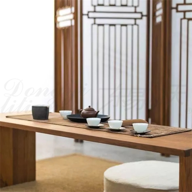 美的让外国人看呆的中式茶装修，东易力天装饰*美中式茶室分享