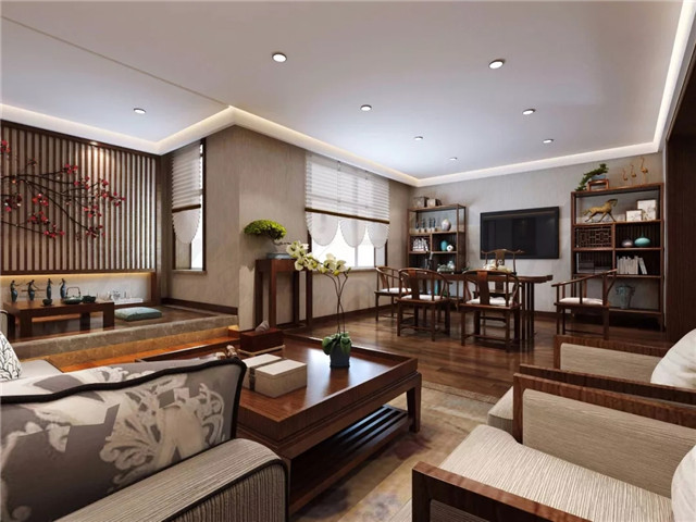 美的让外国人看呆的中式茶装修，东易力天装饰*美中式茶室分享