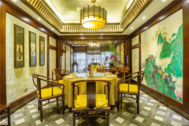 美的让外国人看呆的中式茶装修，东易力天装饰*美中式茶室分享