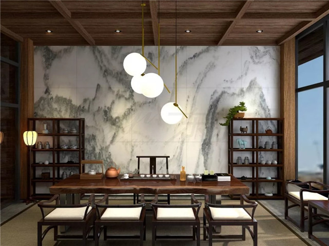 美的让外国人看呆的中式茶装修，东易力天装饰*美中式茶室分享