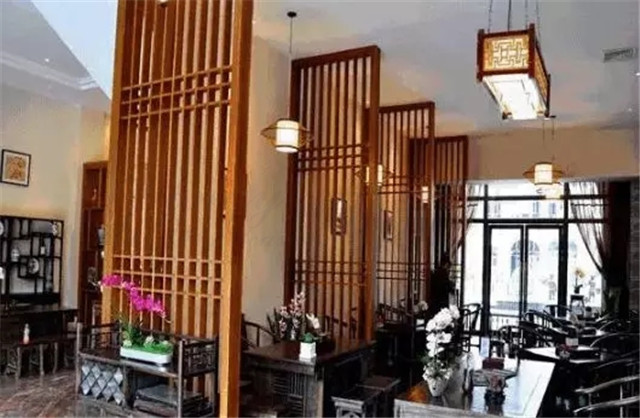 美的让外国人看呆的中式茶装修，东易力天装饰*美中式茶室分享