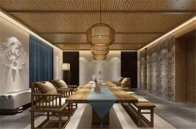 美的让外国人看呆的中式茶装修，东易力天装饰*美中式茶室分享