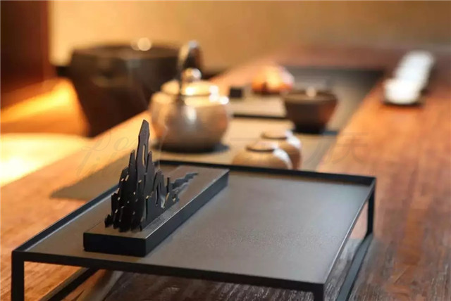 美的让外国人看呆的中式茶装修，东易力天装饰*美中式茶室分享