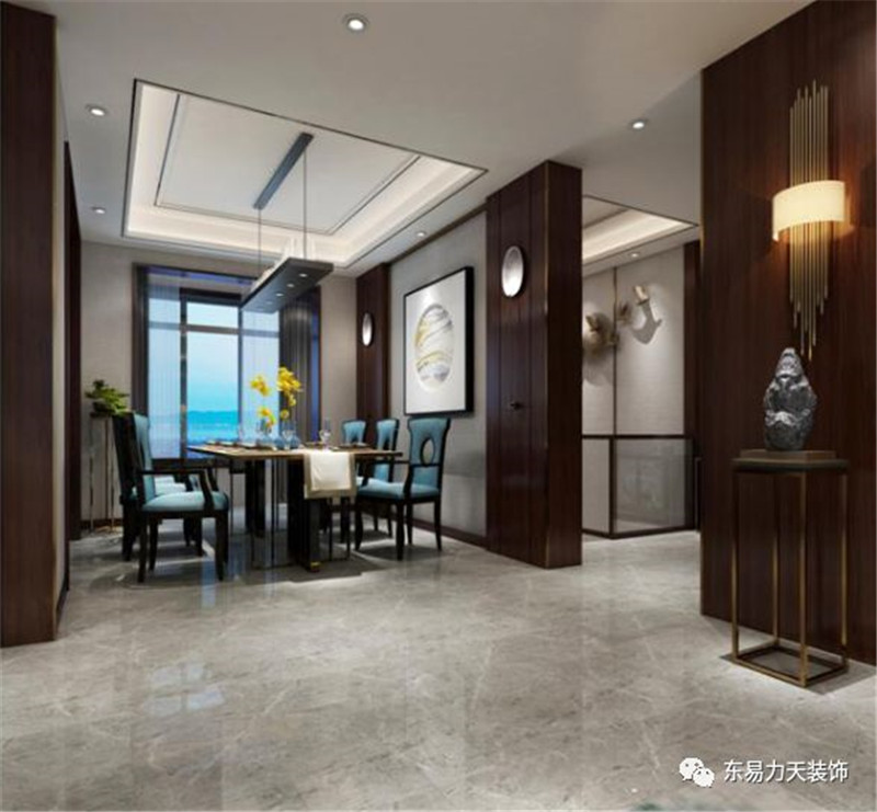 郑州装饰公司新中式装修,清雅东方居所,心之所向