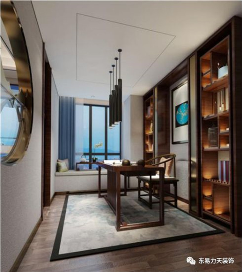 郑州装饰公司新中式装修,清雅东方居所,心之所向