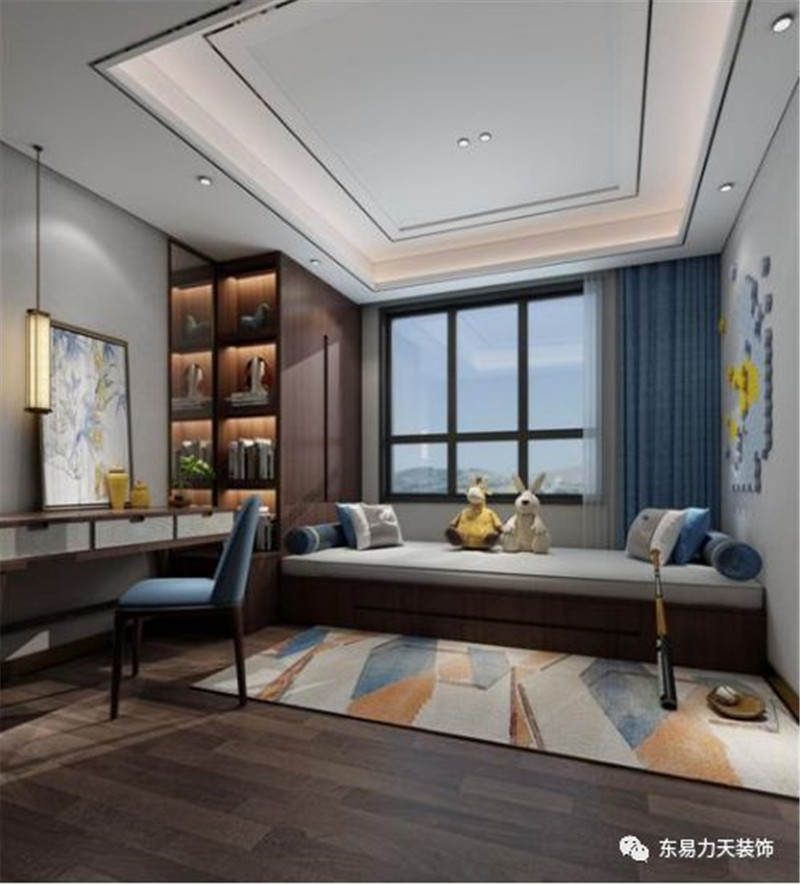 郑州装饰公司新中式装修,清雅东方居所,心之所向