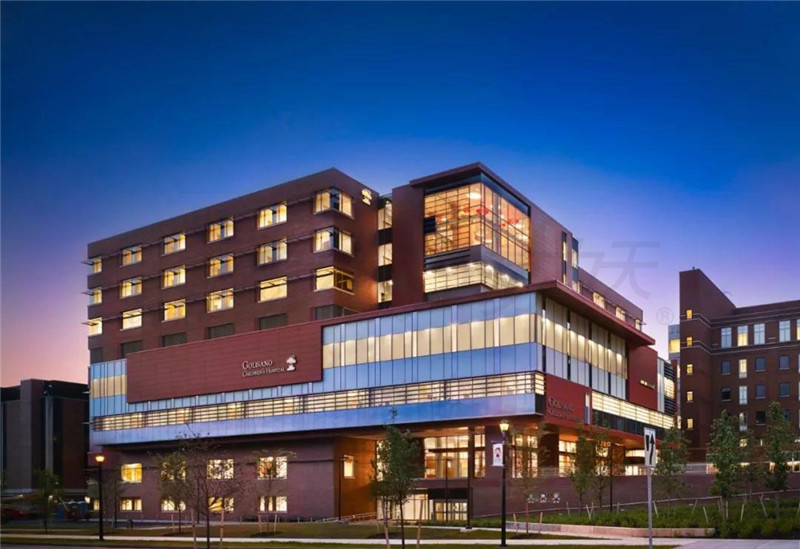 郑州装饰公司分享一组充满活力的美国医院，装修设计超赞