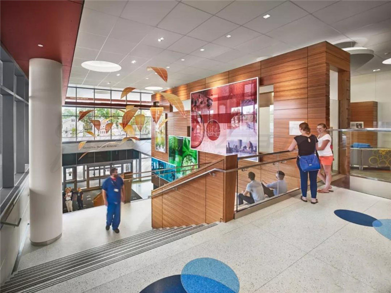 郑州装饰公司分享一组充满活力的美国医院，装修设计超赞