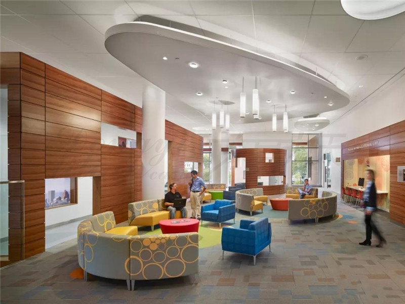郑州装饰公司分享一组充满活力的美国医院，装修设计超赞