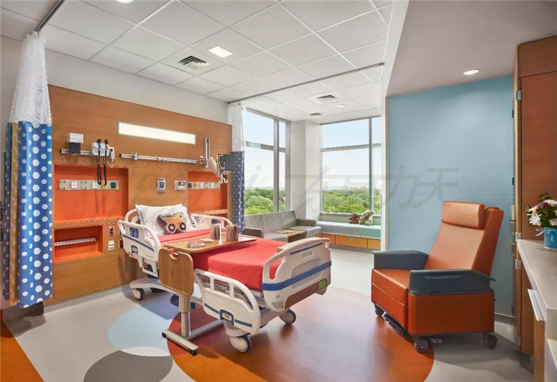 郑州装饰公司分享一组充满活力的美国医院，装修设计超赞