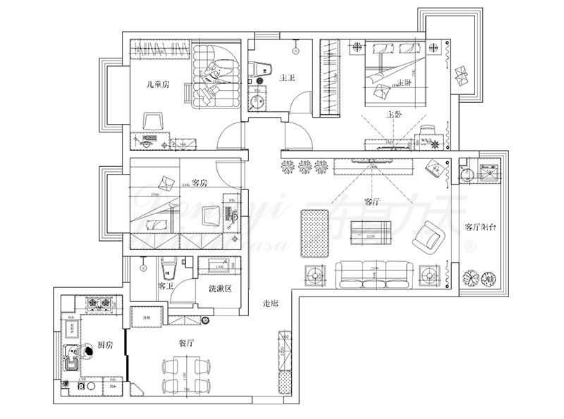 郑州家装公司简美格调：一半泊于眼底，一半安放生活