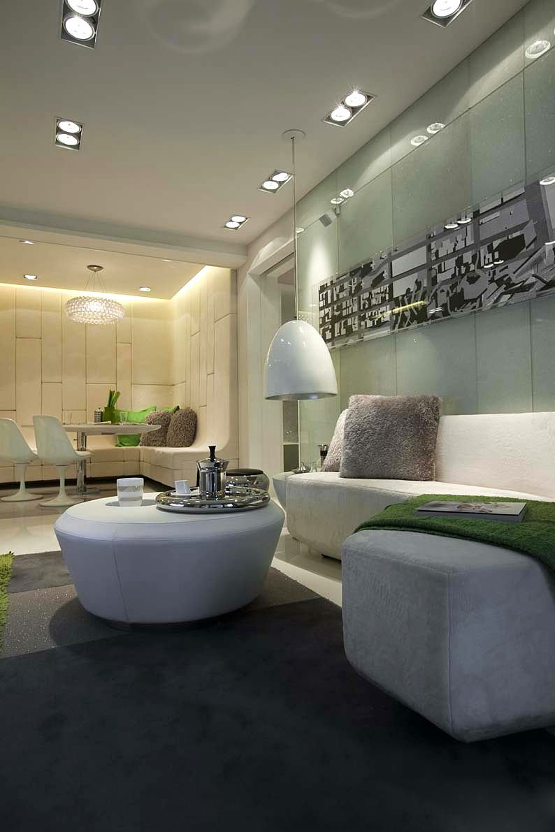 郑州装饰公司吊顶+石膏线设计，让小户型空间更有档次