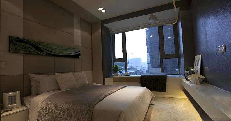 郑州装饰公司吊顶+石膏线设计，让小户型空间更有档次