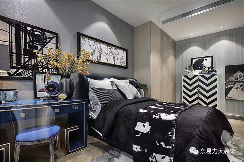 床头背景墙咋设计?hey老铁,先看下郑州家装公司设计案例 床头背景墙咋设计?hey老铁,先看下郑州家装公司设计案例